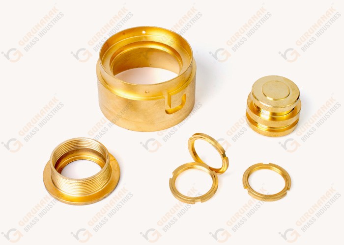 ottone cnc components